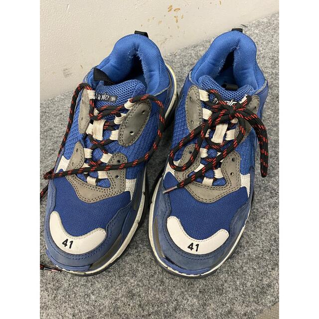 BALENCIAGA バレンシアガ TRIPLE S スニーカー ネイビー