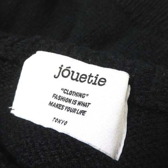 jouetie(ジュエティ)のジュエティ jouetie ニット セーター ステッチ ビッグシルエット長袖M黒 レディースのトップス(ニット/セーター)の商品写真