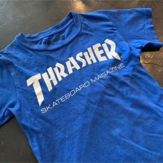 スラッシャー(THRASHER)のTHRASHER⭐︎スラッシャーTシャツ120ブルー(Tシャツ/カットソー)