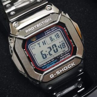 カシオ(CASIO)のG-SHOCK GW-M5610 フルメタルカスタム + ワイヤーガード(腕時計(デジタル))