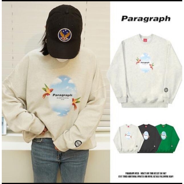 XLARGE(エクストララージ)のチャミ様　PARAGRAPH　天使スウェット&Sky birdトレーナー レディースのトップス(トレーナー/スウェット)の商品写真