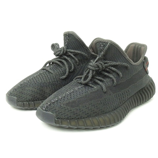 アディダス YEEZY BOOST 350 V2 スニーカー 黒 27 ☆AA★