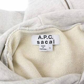 sacai - sacai A.P.C. 21SS TAIYO HOODIE パーカー Sの通販 by