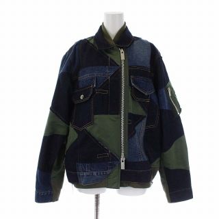 sacai 22aw ジップアップ ボンバージャケット | www.jarussi.com.br