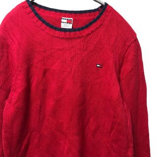 トミーヒルフィガー(TOMMY HILFIGER)の【希少】トミーヒルフィガー TOMMY ニット セーター XL レディース(ニット/セーター)