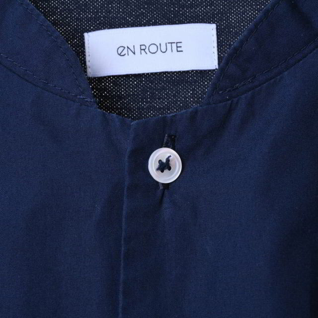 EN ROUTE(アンルート)のEN ROUTE コットンブロード ドッキング シャツ メンズのトップス(シャツ)の商品写真