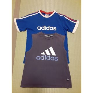 アディダス(adidas)のアディダス　Tシャツ　タンクトップ　二枚セット(Tシャツ/カットソー)