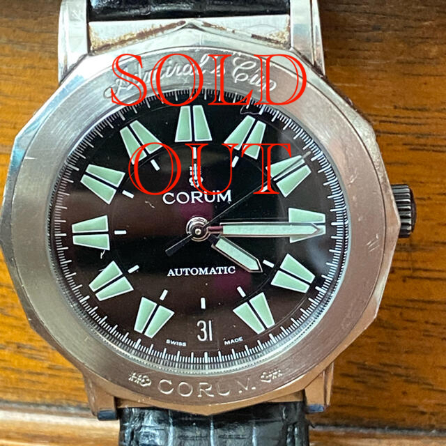 Corum コルム　アトミラルズ　カップ　メンズ　腕時計