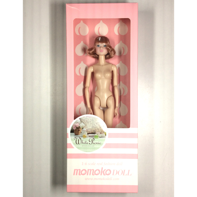 [未使用]momoko doll 人形素体のみ ホワイトピクニック