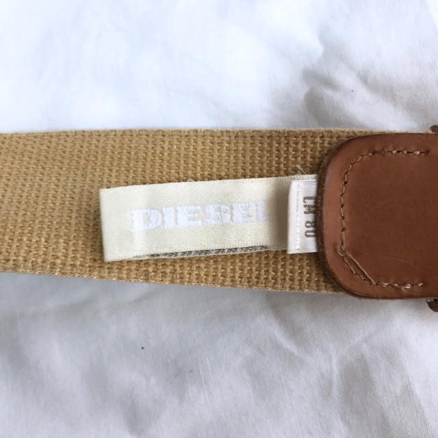 DIESEL(ディーゼル)の◆ ディーゼル ベルト レザー&布製 ◆ レディースのファッション小物(ベルト)の商品写真