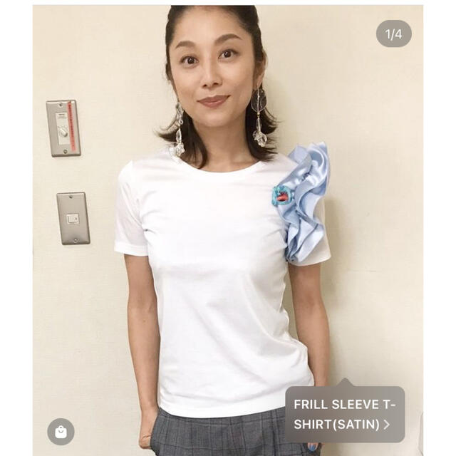 hue day to evening  Tシャツ　ブラウス　カットソー 新品 レディースのトップス(シャツ/ブラウス(半袖/袖なし))の商品写真