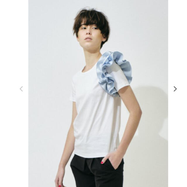 hue day to evening  Tシャツ　ブラウス　カットソー 新品 レディースのトップス(シャツ/ブラウス(半袖/袖なし))の商品写真