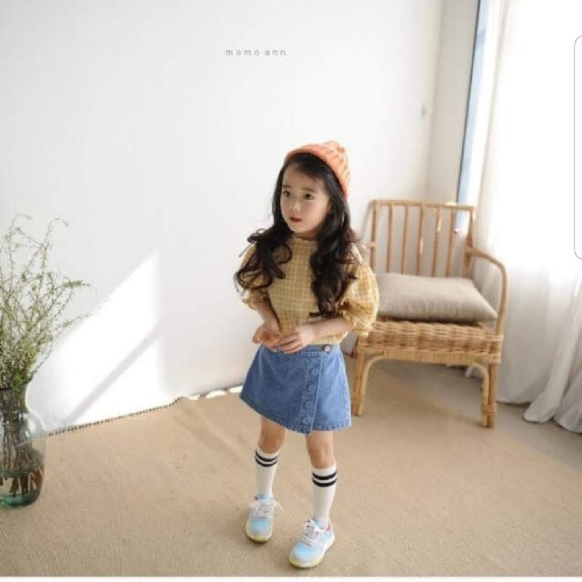 韓国子供服トップス キッズ/ベビー/マタニティのキッズ服女の子用(90cm~)(ブラウス)の商品写真