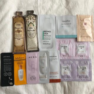 イニスフリー(Innisfree)の試供品 SABON.inisfree...など(サンプル/トライアルキット)