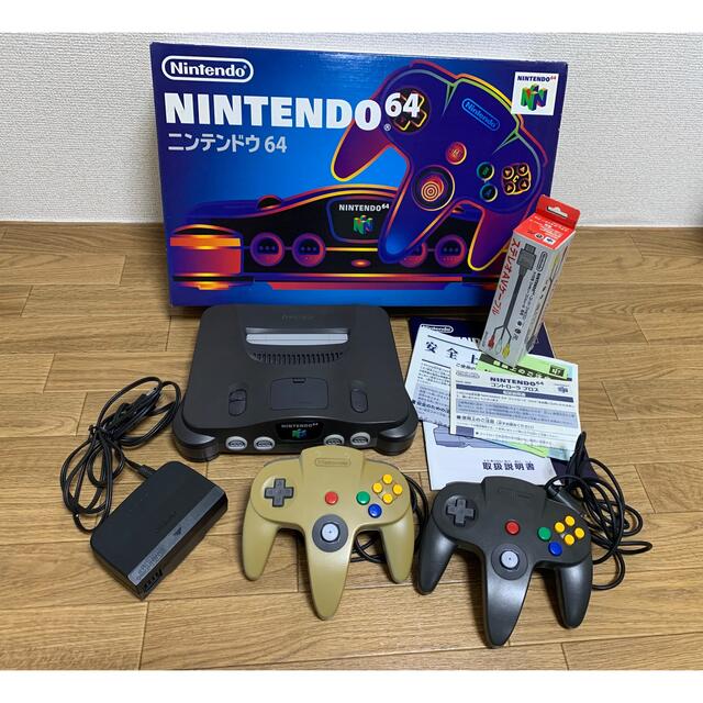 NINTENDO 64(ニンテンドウ64)のニンテンドー64 本体(箱付き) エンタメ/ホビーのゲームソフト/ゲーム機本体(家庭用ゲーム機本体)の商品写真