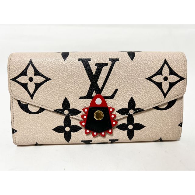 LOUIS VUITTON 二つ折り長財布 ポルトフォイユ サラ LVクラフティ www