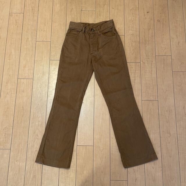 超希少 70s USA製 ビンテージ Lee ブーツカット フレア カツラギ