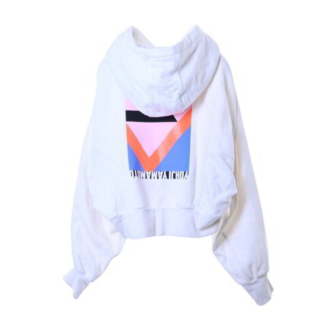 Y-3 Swim Graphic Hoodie クロップド丈 パーカ 1