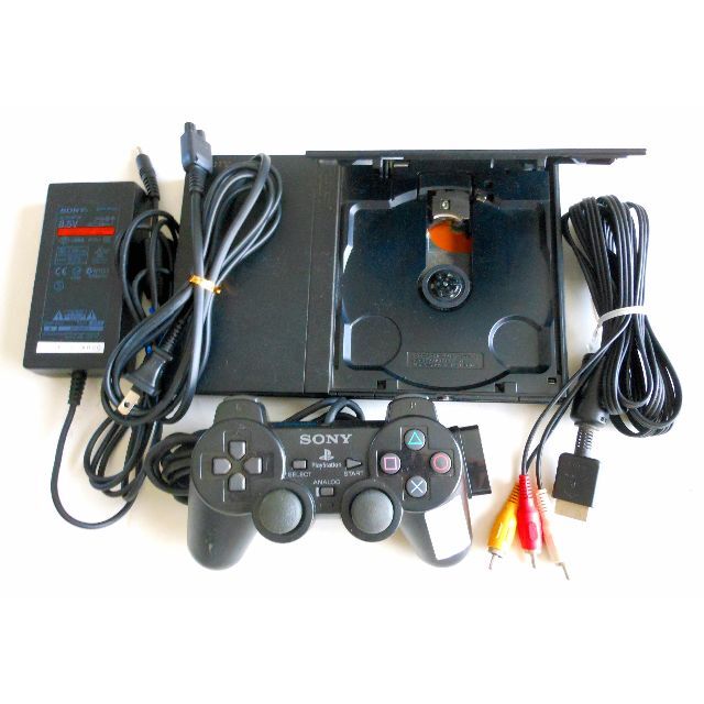 PS2 SCPH-70000　本体と付属品