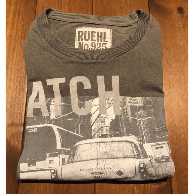 Ruehl No.925(ルールナンバー925)の【稀少】RUEHL NO.925 ロゴプリント Tシャツ Mサイズ メンズのトップス(Tシャツ/カットソー(半袖/袖なし))の商品写真