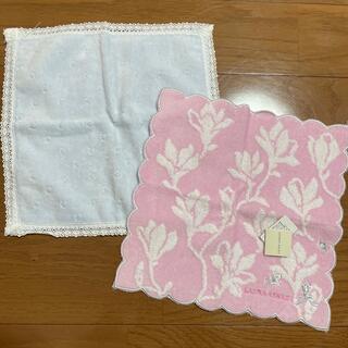 ローラアシュレイ(LAURA ASHLEY)のタオルハンカチ(タオル/バス用品)