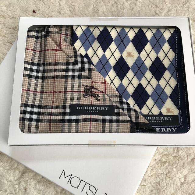 BURBERRY(バーバリー)のバーバリー   ハンカチ メンズのファッション小物(ハンカチ/ポケットチーフ)の商品写真