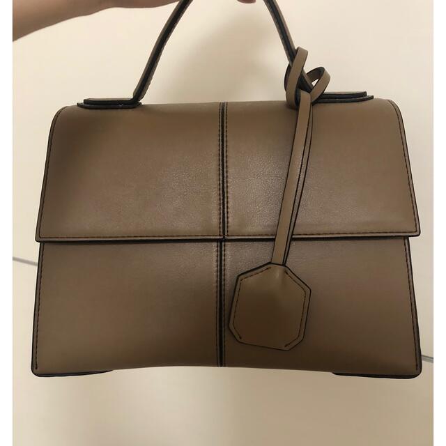 L'or One-handle Square Bag 【Taupe】