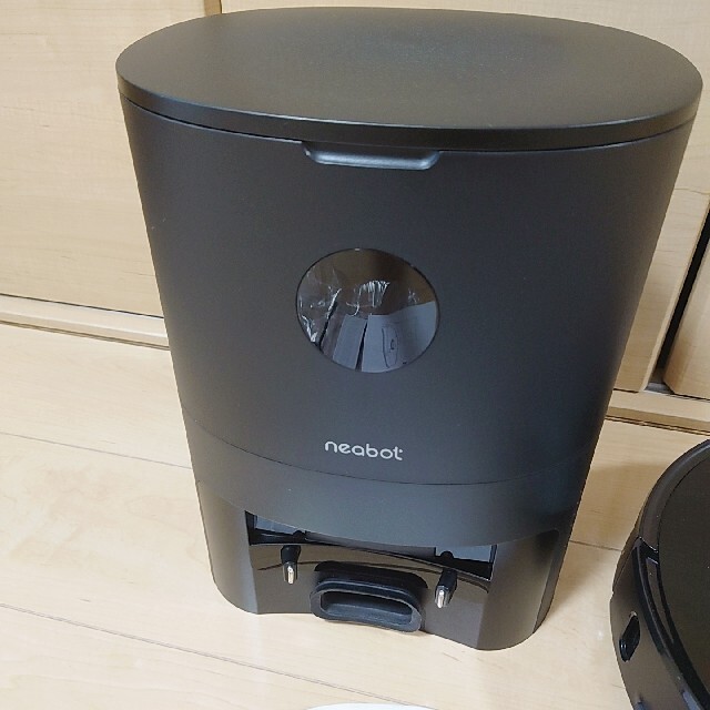 Neabot NoMo N2 ロボット掃除機 自動ゴミ収集ボックス付き 水拭対応-