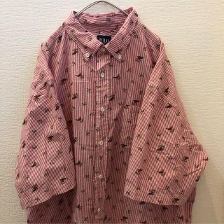 ポロラルフローレン(POLO RALPH LAUREN)の【POLO】総柄シャツ　BDシャツ　古着　ビッグシルエット(シャツ)