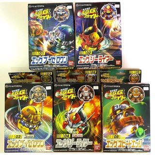 未使用 未開封 バトルプラモデル 瞬速爆転 エッグファイト まとめ売り(プラモデル)