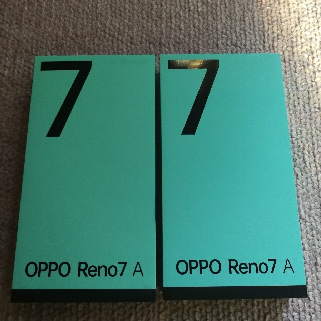 oppo reno7 a ブルー２台