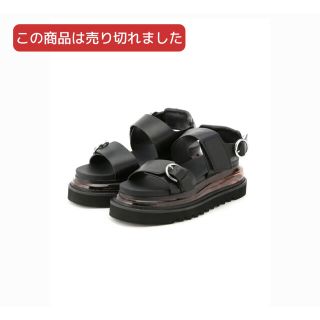 HARE - 完売品HARE バックルシャークサンダル ハレ シューズ サンダル