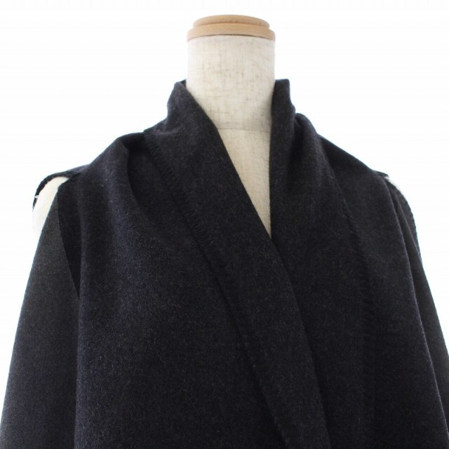 50cm着丈MM6 メゾンマルジェラ 17AW Felt Wool Coat 38