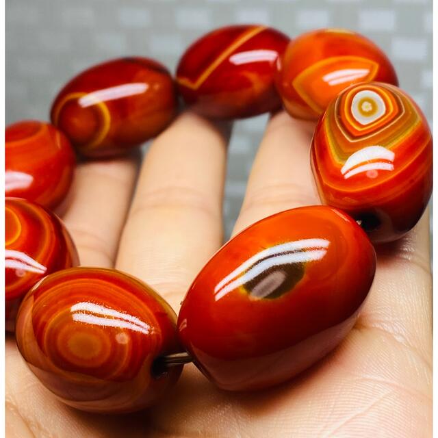 ❤チベット赤龍眼天珠❤ - 各種パーツ ❤チベット赤龍眼天珠❤ - 各種パーツ