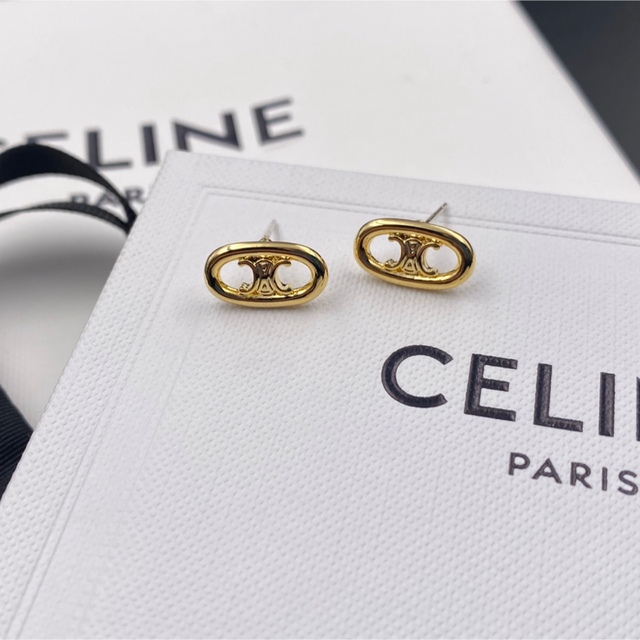 celine - 【セリーヌ】ピアス 刻印ありの通販 by raichop|セリーヌ