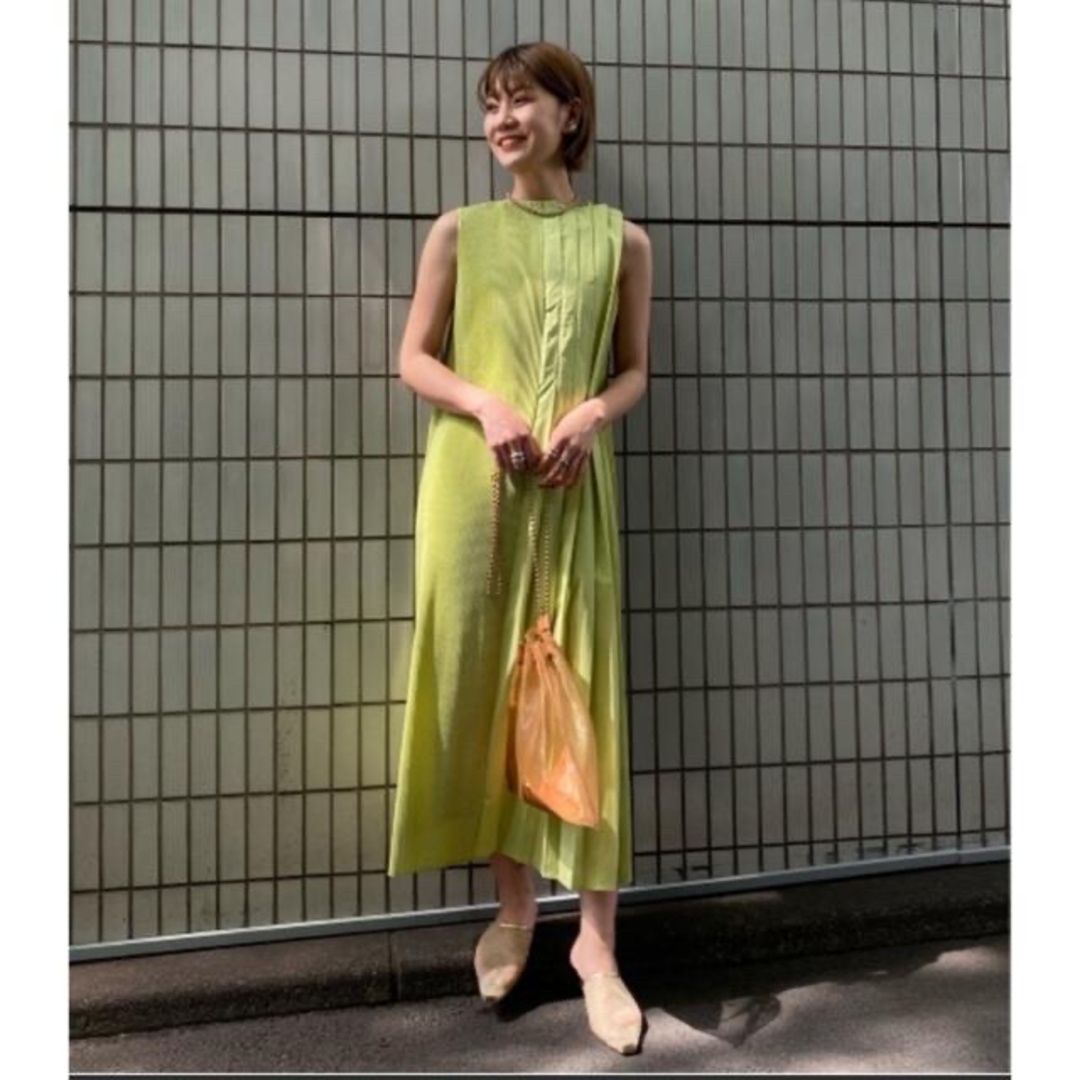 アメリヴィンテージ　2WAY MIX PLEATED DRESS ワンピース