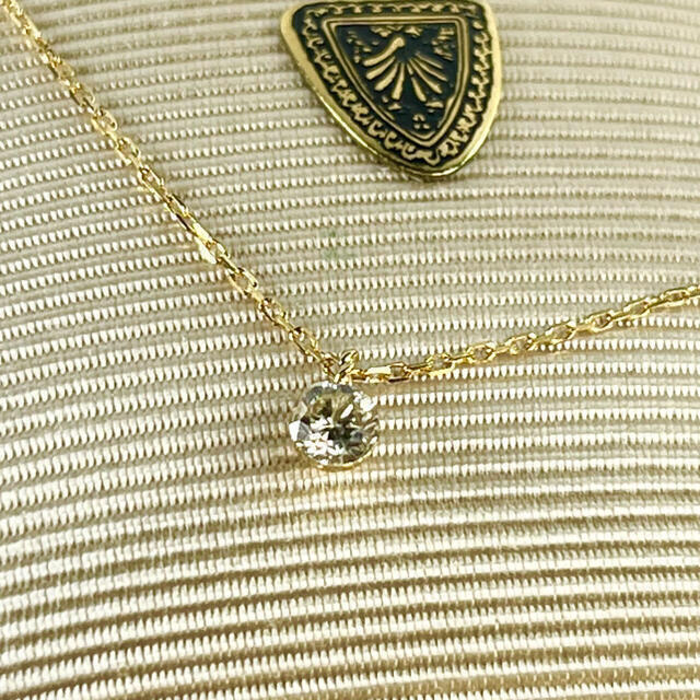 agete アガット ミステリー ダイヤネックレス K18 0.15ct | www