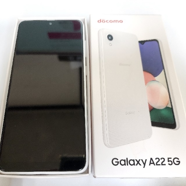 ☆新品☆ SAMSUNG Galaxy A22 5G SC-56B ホワイト 【再入荷!】 www
