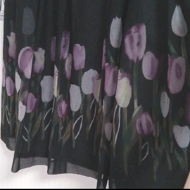 LAISSE PASSE(レッセパッセ)の✿レッセ パッセ♡スカート✿ボトムス♡ボトム✿フレアスカート♡チューリップ✿ レディースのスカート(ひざ丈スカート)の商品写真