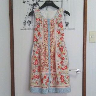 ジルスチュアート(JILLSTUART)の✿JILLSTUART♡ワンピース✿トップス♡アウター✿ノースリーブ♡レトロ(ひざ丈ワンピース)