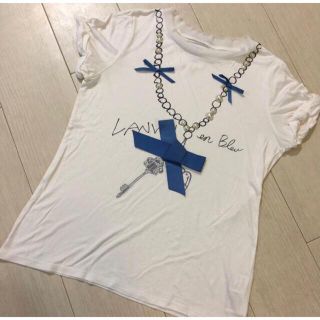 ✨ 極美品✨LANVIN en Bleu Tシャツ✨611(Tシャツ(半袖/袖なし))