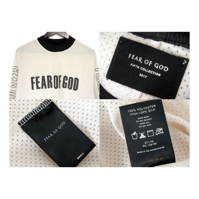 FEAR OF GOD(フィアオブゴッド)のフィアオブゴッド■FIFTH COLLECTIONメッシュカットソー メンズのトップス(Tシャツ/カットソー(七分/長袖))の商品写真