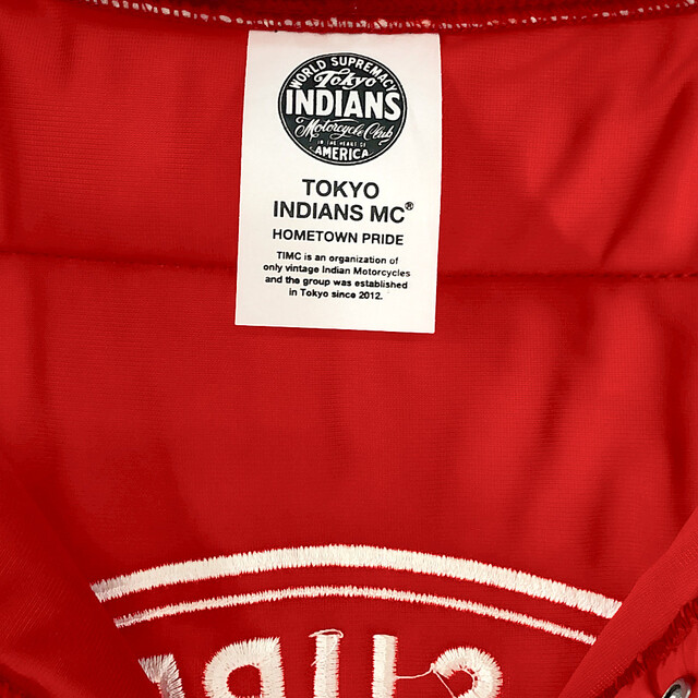 送料無料 TOKYO INDIANS PULLOVER HOODIE RED L