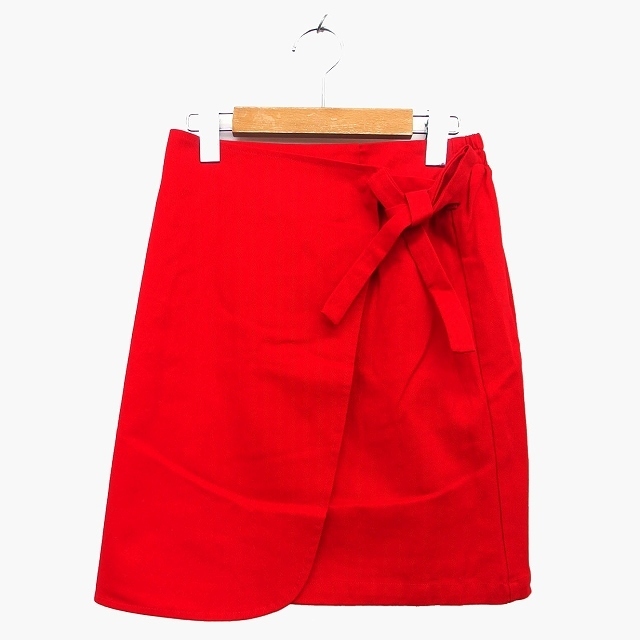 NICE CLAUP(ナイスクラップ)のNICE CLAUP natural couture タグ付き 台形 スカート レディースのスカート(ミニスカート)の商品写真