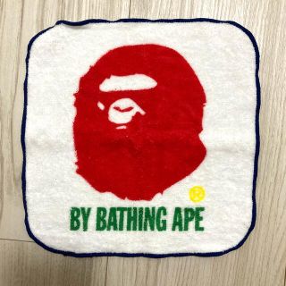 アベイシングエイプ(A BATHING APE)のエイプ タオルハンカチ ミニタオル　BY BATHING APE(ハンカチ/ポケットチーフ)