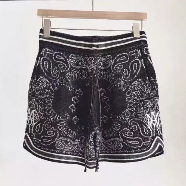 10%OFF AMIRI 訳有り未使用 Bandana B-Ball ショーツ XXL abamedyc.com