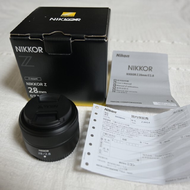 Nikon(ニコン)の美品 Nikon Nikkor  zレンズ 28mm f2.8 ミラーレス一眼フ スマホ/家電/カメラのカメラ(レンズ(単焦点))の商品写真