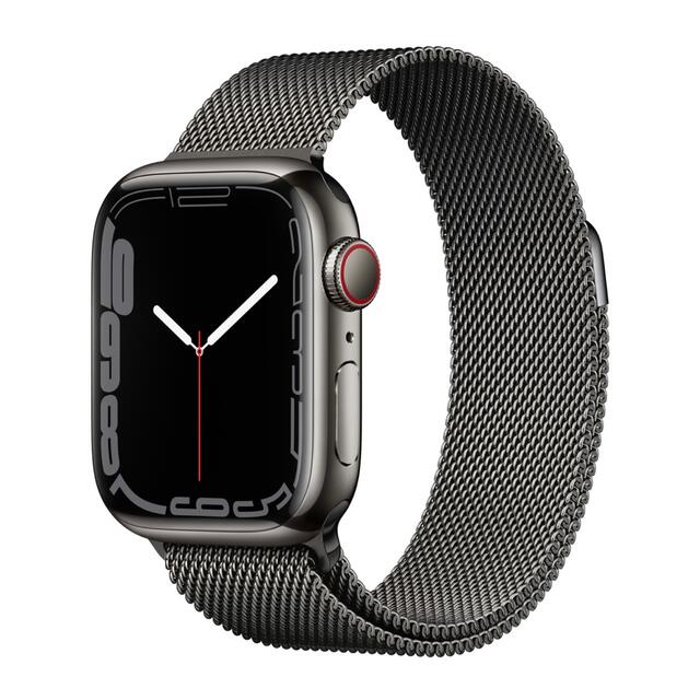 Apple Watch(アップルウォッチ)のApple Watch 41㎜用純正ミラネーゼループ美品 メンズの時計(腕時計(デジタル))の商品写真