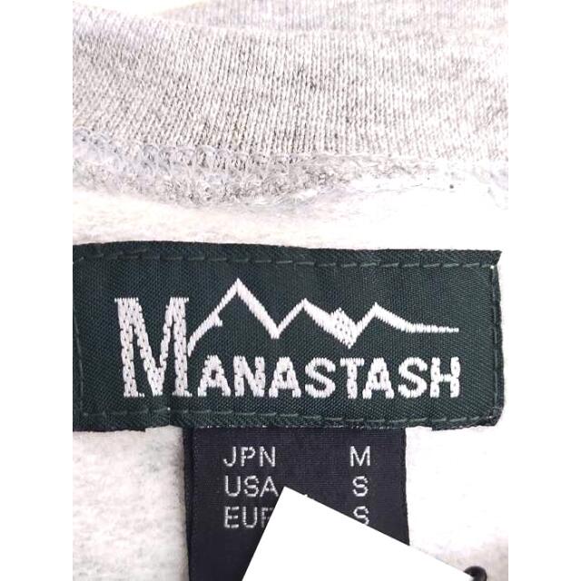 MANASTASH(マナスタッシュ)のMANASTASH(マナスタッシュ) ロゴプリントクルーネックスウェット メンズ メンズのトップス(スウェット)の商品写真