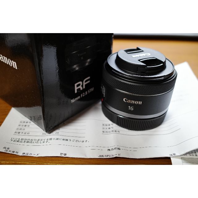 プレゼント 《美品》 Canon RF16mm F2.8 STM <br> Lens 交換レンズ